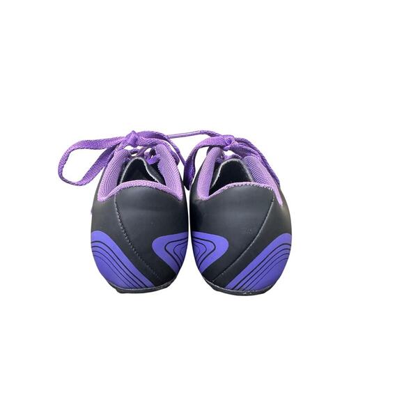 NWOT Diadora 11 Girls Purple Hearts Trax MD Jr Low Top Cleats Soccer Girly Grass - Picture 7 of 10